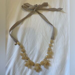 J. Crew Ribbon Statement Necklace